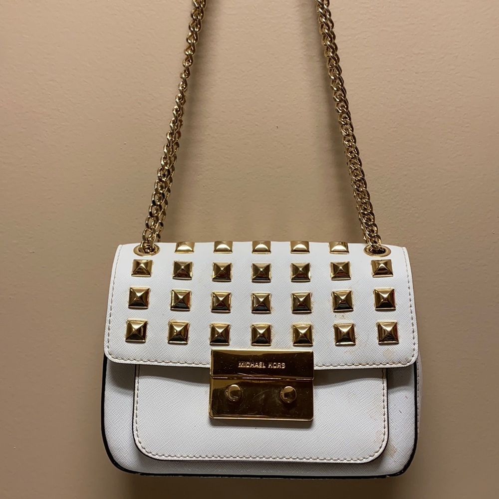 Authentic Michael Kors Studded Crossbody